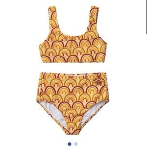 SEAESTA SURF- 
 Sea Arches Retro Girls Bralette Bikini
 Size 6-7 (runs small)